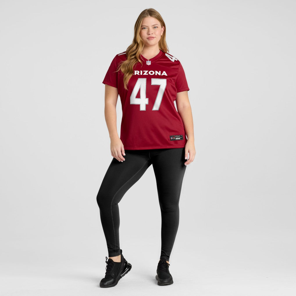 Channing Tindall  Women's Team Game Jersey - Arizona Cardinals