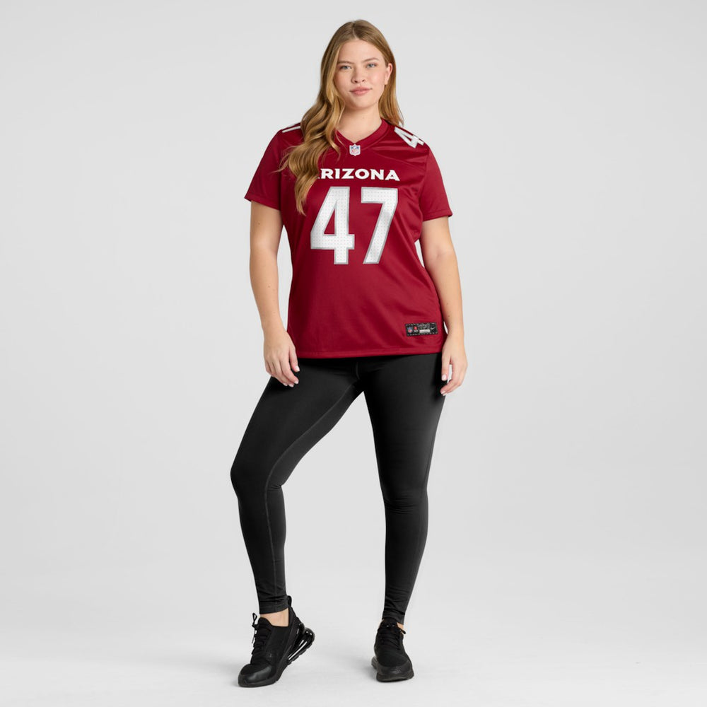 Channing Tindall  Women's Team Game Jersey - Arizona Cardinals