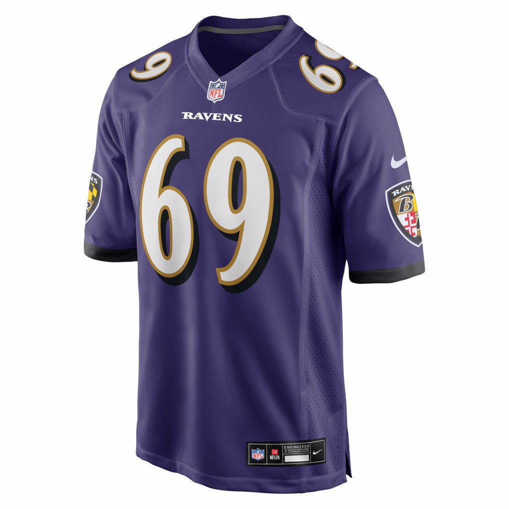 Josh Tupou  Team Game Jersey - Baltimore Ravens