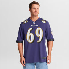 Josh Tupou  Team Game Jersey - Baltimore Ravens