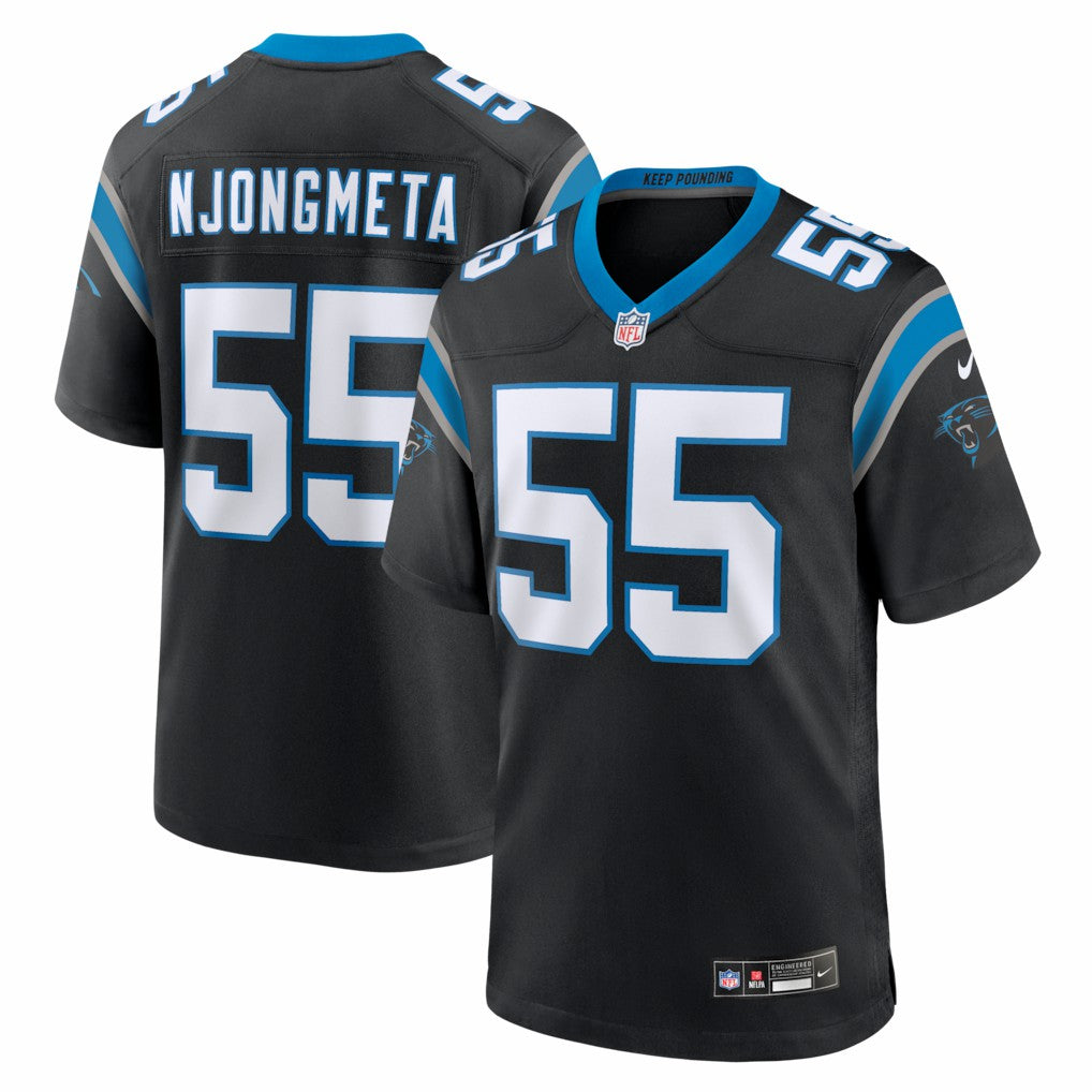 Maema Njongmeta  Team Game Jersey - Carolina Panthers