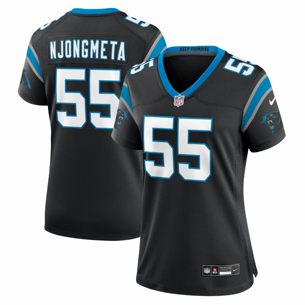Maema Njongmeta  Women's Team Game Jersey - Carolina Panthers