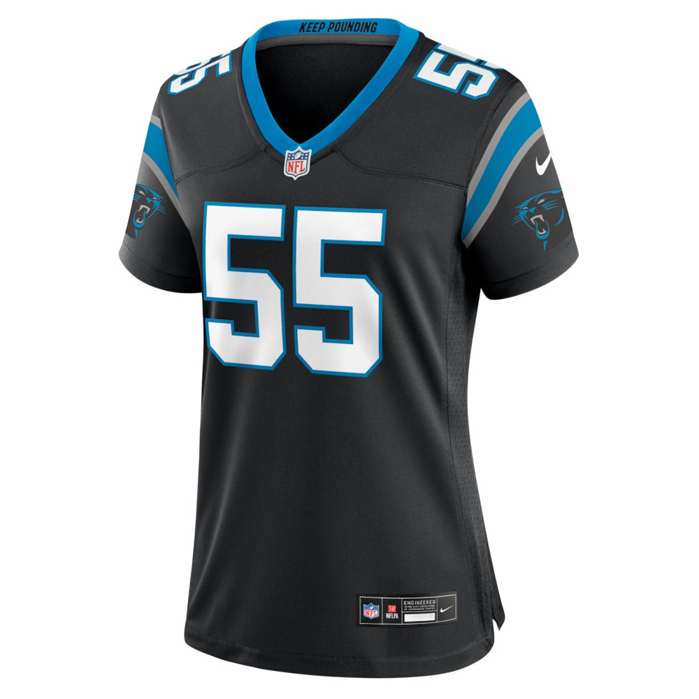 Maema Njongmeta  Women's Team Game Jersey - Carolina Panthers