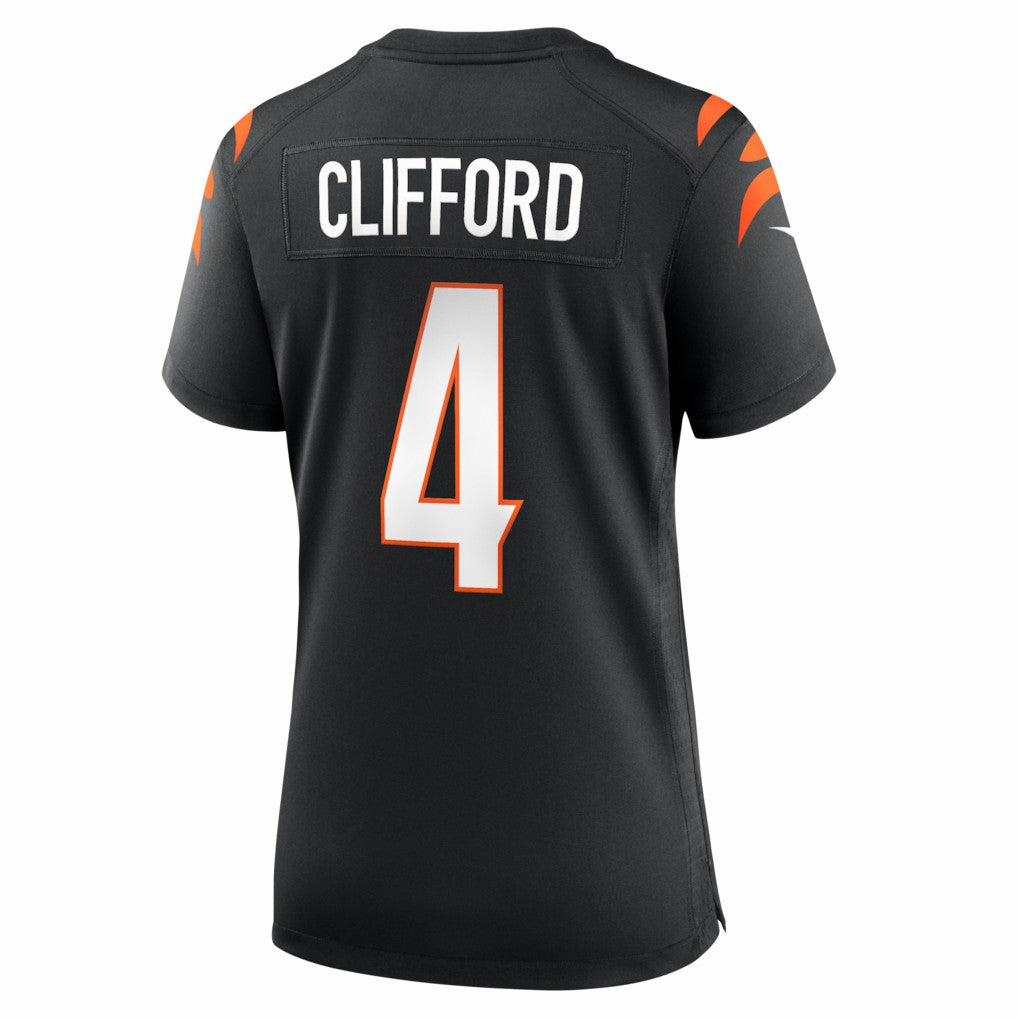 Sean Clifford  Women's Team Game Jersey - Cincinnati Bengals