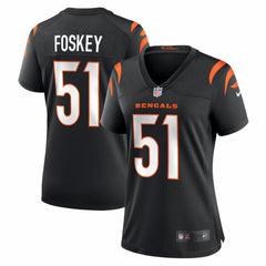 Isaiah Foskey  Women's Team Game Jersey - Cincinnati Bengals