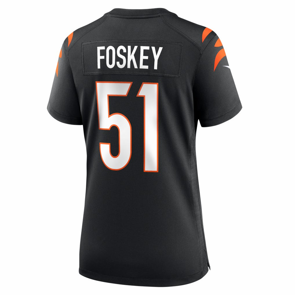 Isaiah Foskey  Women's Team Game Jersey - Cincinnati Bengals