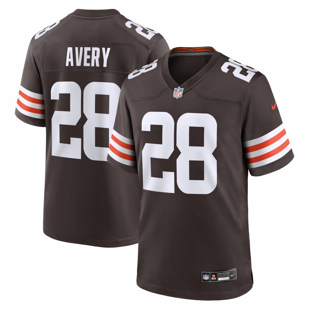 Tre Avery  Team Game Jersey - Cleveland Browns
