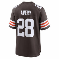 Tre Avery  Team Game Jersey - Cleveland Browns