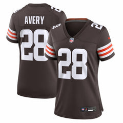 Tre Avery  Women's Team Game Jersey - Cleveland Browns