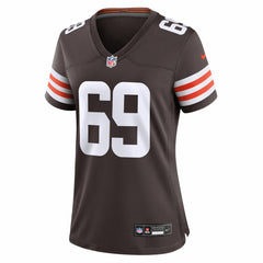 Tyre Phillips  Women's Team Game Jersey - Cleveland Browns
