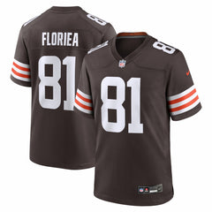 Luke Floriea  Team Game Jersey - Cleveland Browns