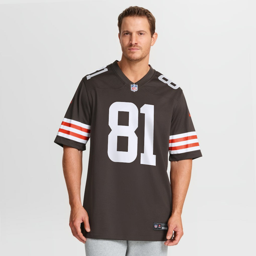 Luke Floriea  Team Game Jersey - Cleveland Browns