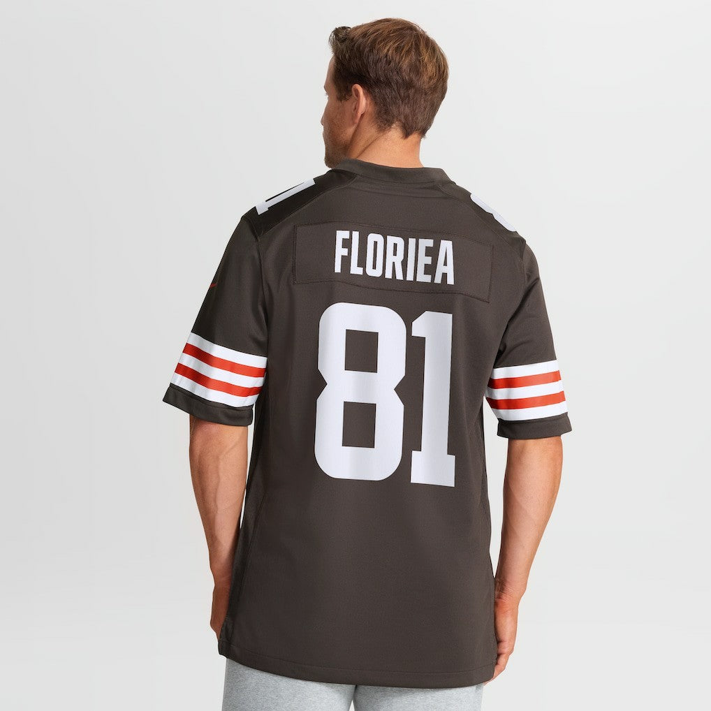 Luke Floriea  Team Game Jersey - Cleveland Browns