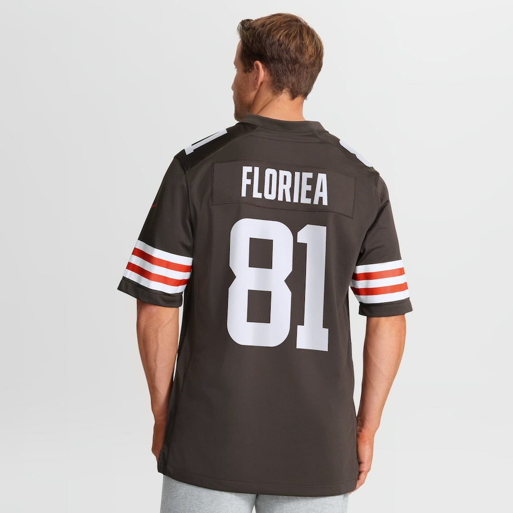 Luke Floriea  Team Game Jersey - Cleveland Browns