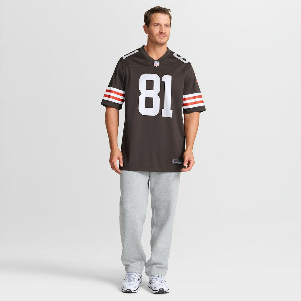 Luke Floriea  Team Game Jersey - Cleveland Browns