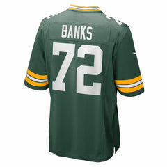 Brant Banks  Team Game Jersey - Green Bay Packers