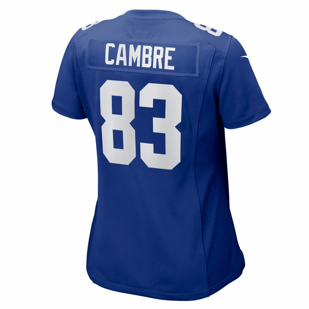 Dalen Cambre  Women's Team Game Jersey - New York Giants
