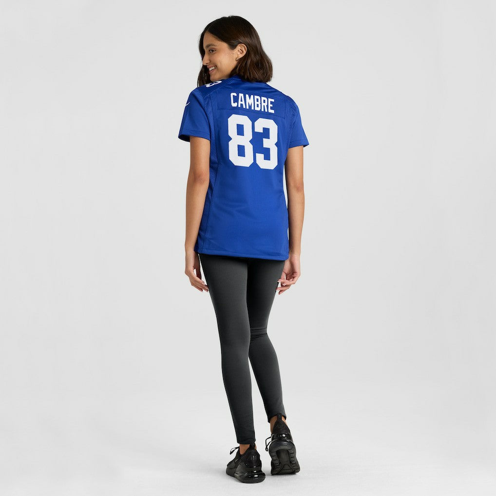 Dalen Cambre  Women's Team Game Jersey - New York Giants