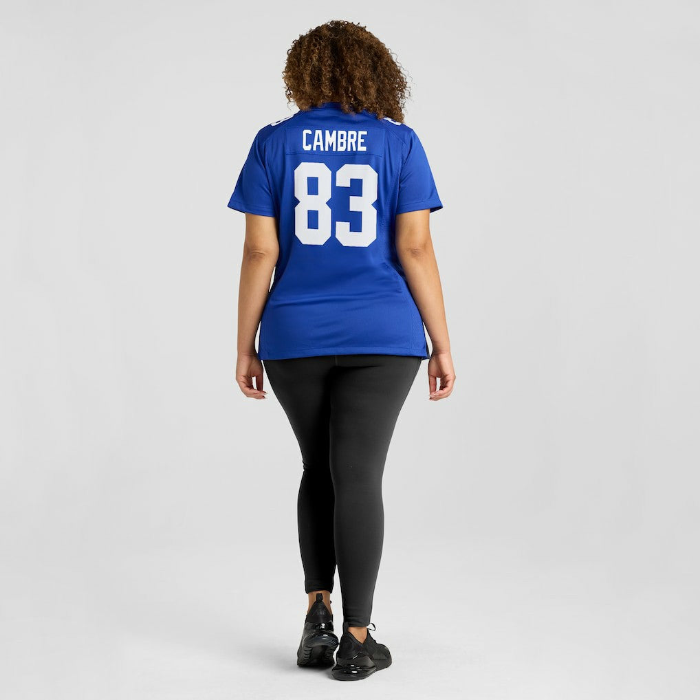 Dalen Cambre  Women's Team Game Jersey - New York Giants