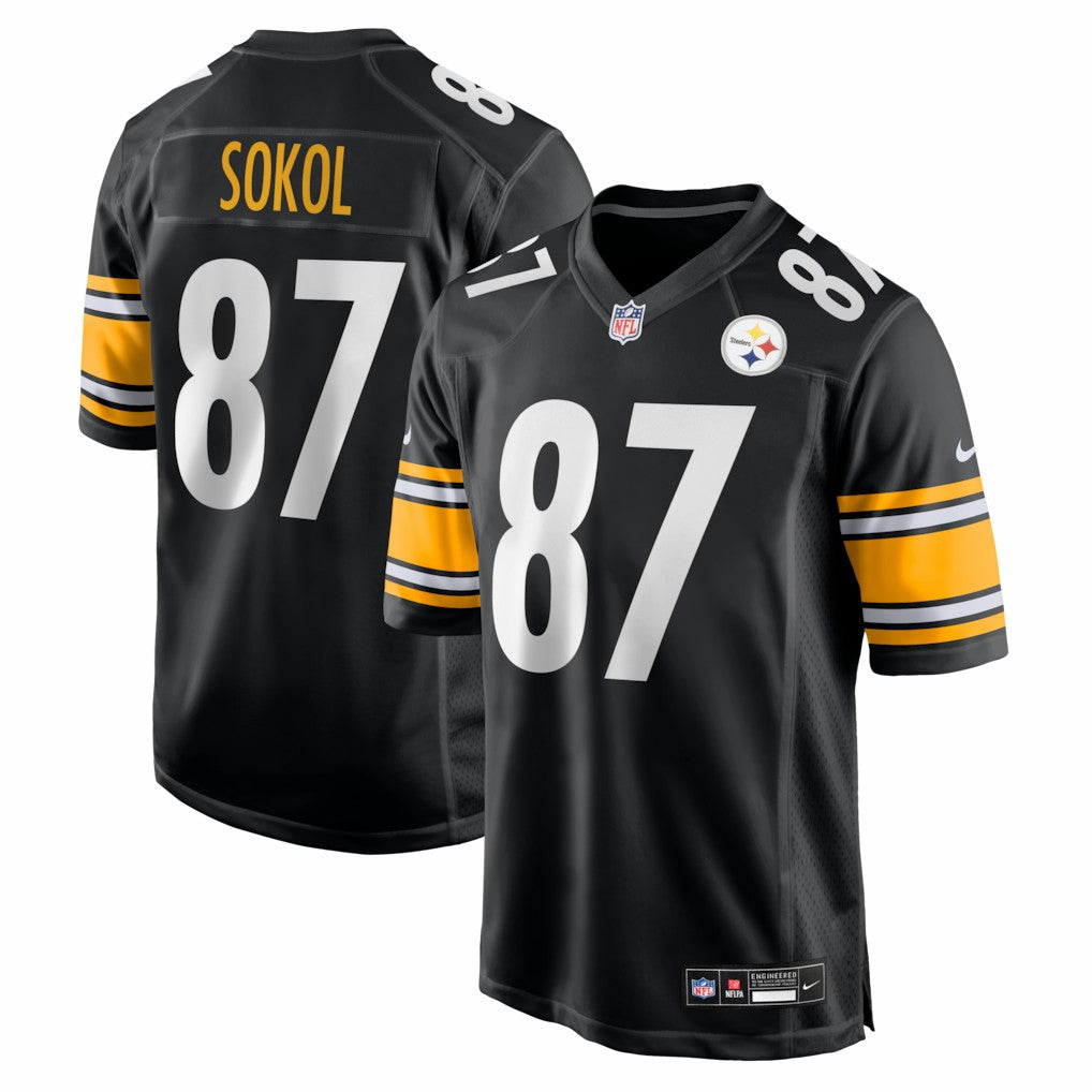 Matt Sokol  Team Game Jersey - Pittsburgh Steelers