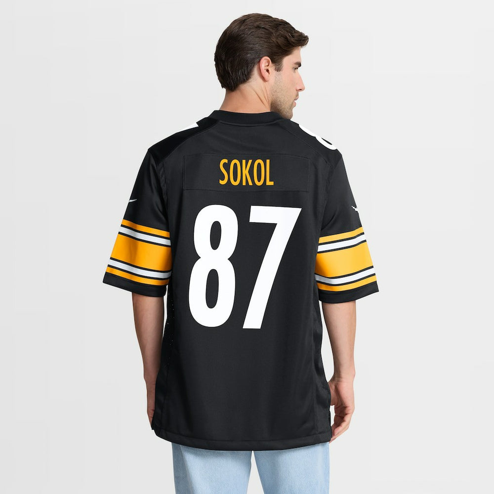 Matt Sokol  Team Game Jersey - Pittsburgh Steelers