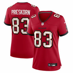 Caden Prieskorn  Women's Team Game Jersey - Tampa Bay Buccaneers