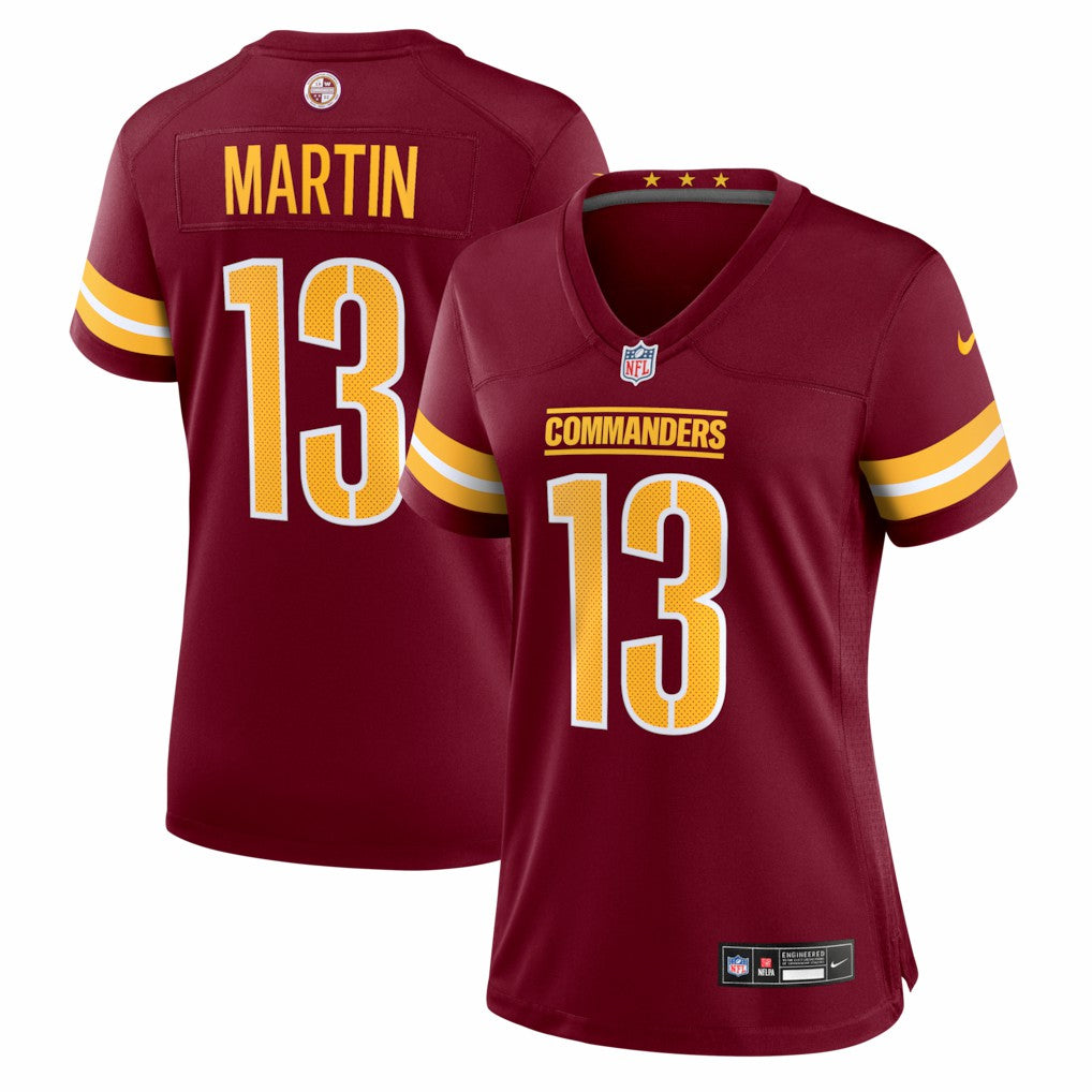 Tay Martin  Women's Team Game Jersey - Washington Commanders