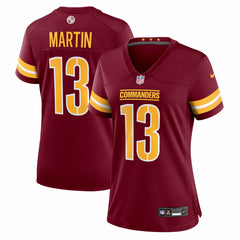 Tay Martin  Women's Team Game Jersey - Washington Commanders