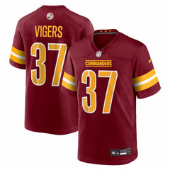 Car'lin Vigers  Team Game Jersey - Washington Commanders