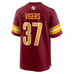 Car'lin Vigers  Team Game Jersey - Washington Commanders