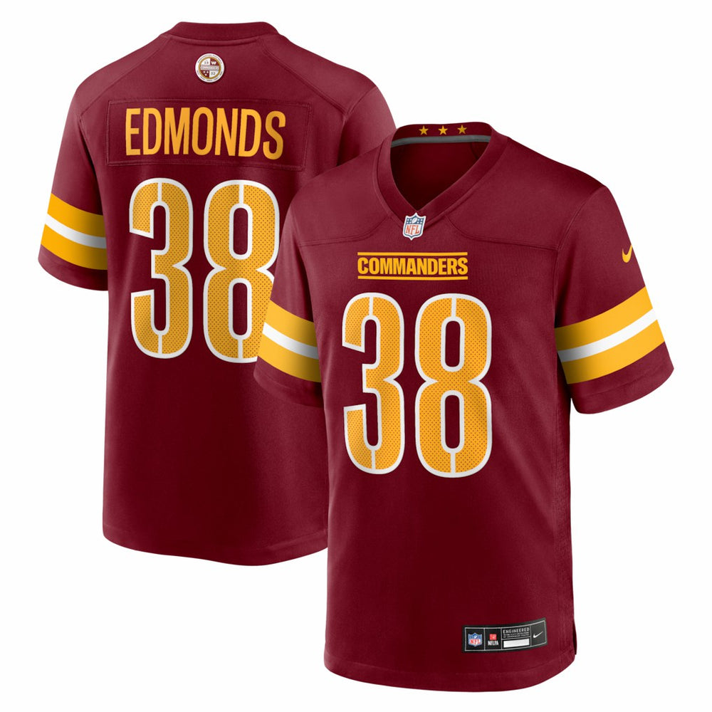 Chase Edmonds  Team Game Jersey - Washington Commanders