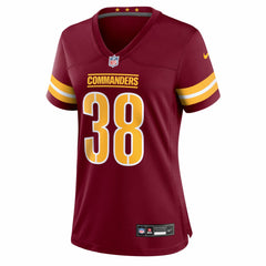 Chase Edmonds  Women's Team Game Jersey - Washington Commanders