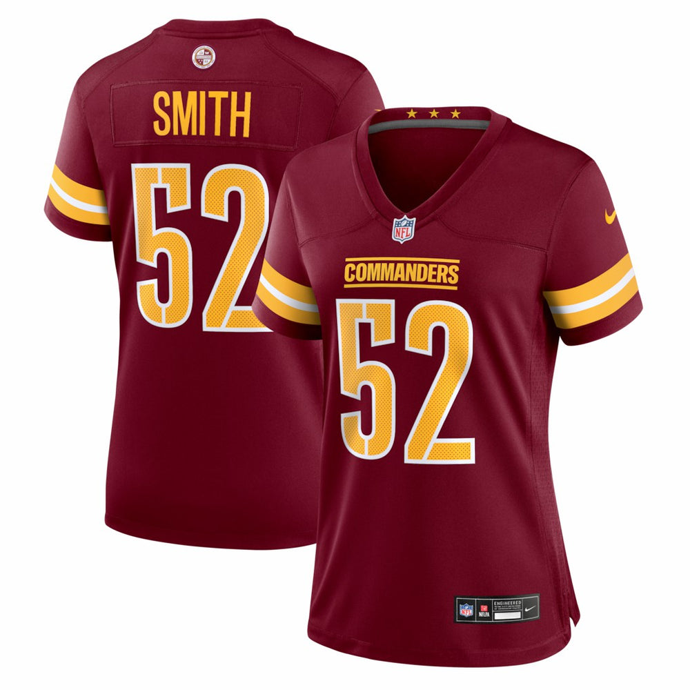 Preston Smith  Women's Team Game Jersey - Washington Commanders