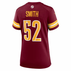 Preston Smith  Women's Team Game Jersey - Washington Commanders