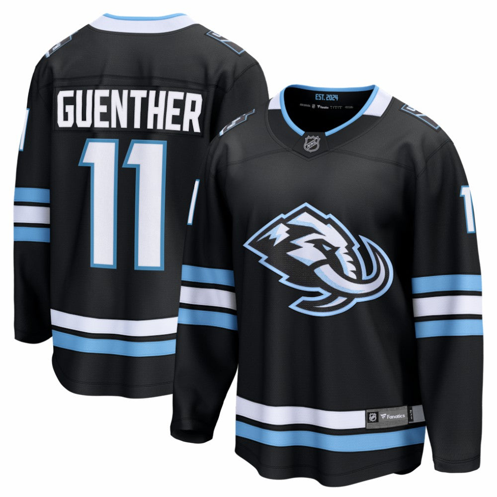 NHL Black Dylan Guenther Utah Mammoth Fanatics Home Breakaway Player Jersey
