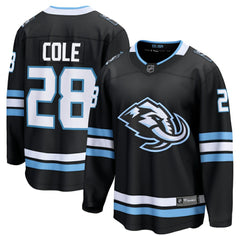 NHL Black Ian Cole Utah Mammoth Fanatics Home Breakaway Player Jersey