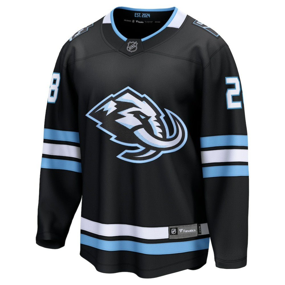 NHL Black Ian Cole Utah Mammoth Fanatics Home Breakaway Player Jersey