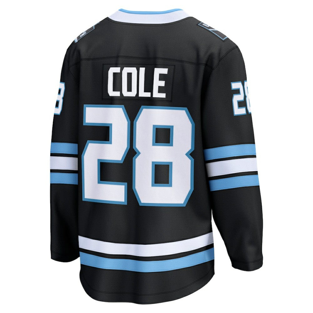 NHL Black Ian Cole Utah Mammoth Fanatics Home Breakaway Player Jersey