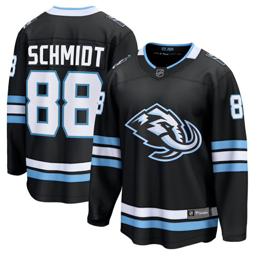 NHL Black Nate Schmidt Utah Mammoth Fanatics Home Breakaway Player Jersey