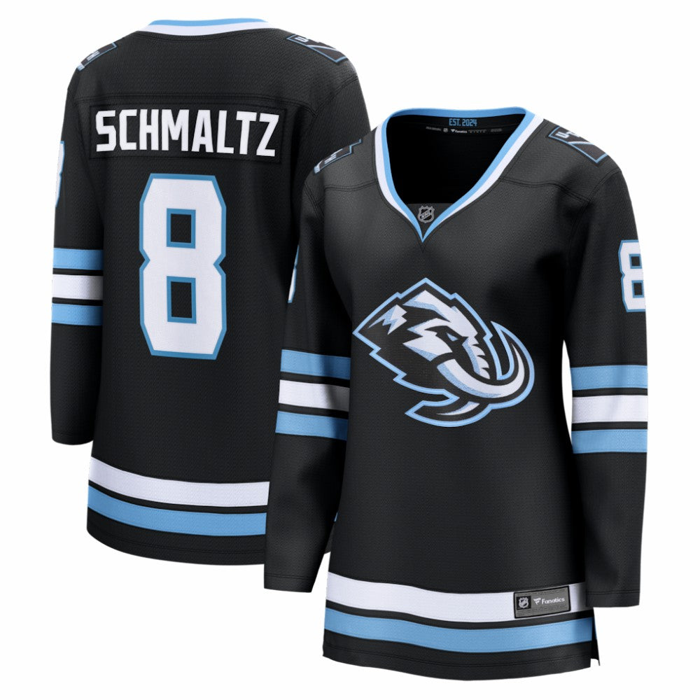 NHL Black Nick Schmaltz Utah Mammoth Fanatics Women's Home Breakaway Player Jersey