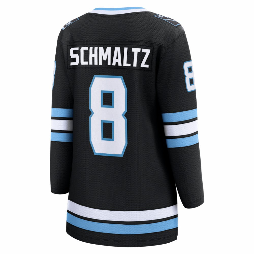 NHL Black Nick Schmaltz Utah Mammoth Fanatics Women's Home Breakaway Player Jersey