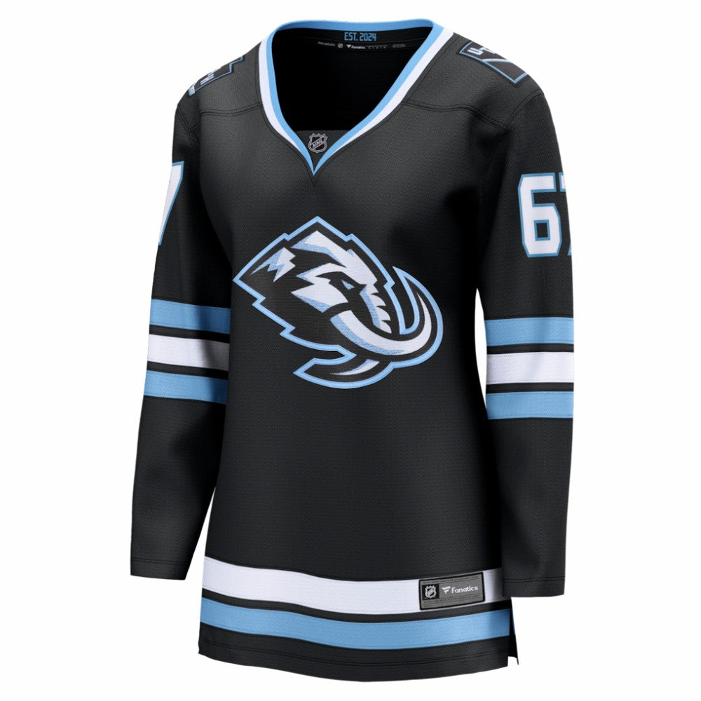 NHL Black Lawson Crouse Utah Mammoth Fanatics Women's Home Breakaway Player Jersey