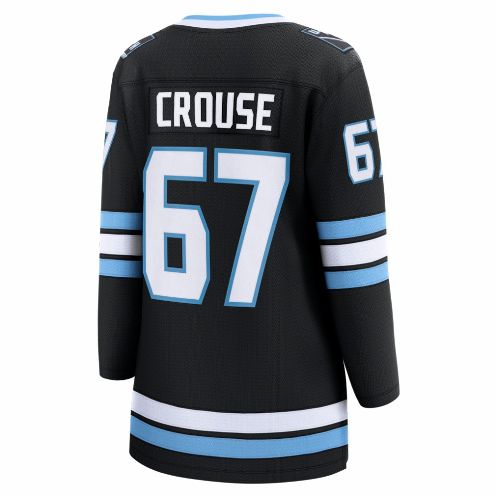 NHL Black Lawson Crouse Utah Mammoth Fanatics Women's Home Breakaway Player Jersey