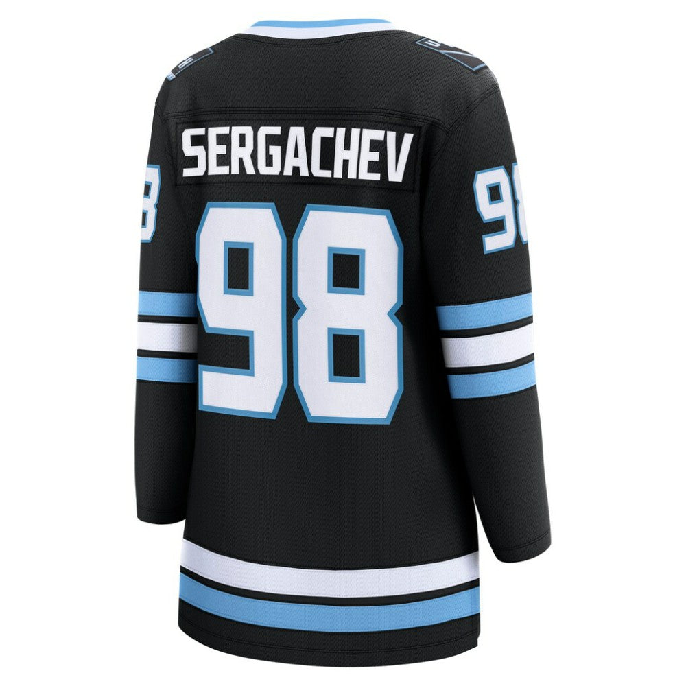 NHL Black Mikhail Sergachev Utah Mammoth Fanatics Women's Home Breakaway Player Jersey