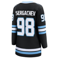 NHL Black Mikhail Sergachev Utah Mammoth Fanatics Women's Home Breakaway Player Jersey