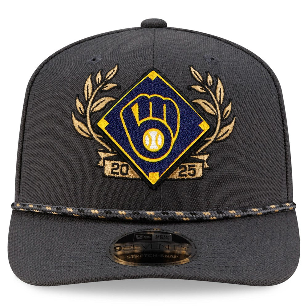 MLB Milwaukee Brewers New Era 2025 National League Division Series Champions 9SEVENTY Adjustable Hat