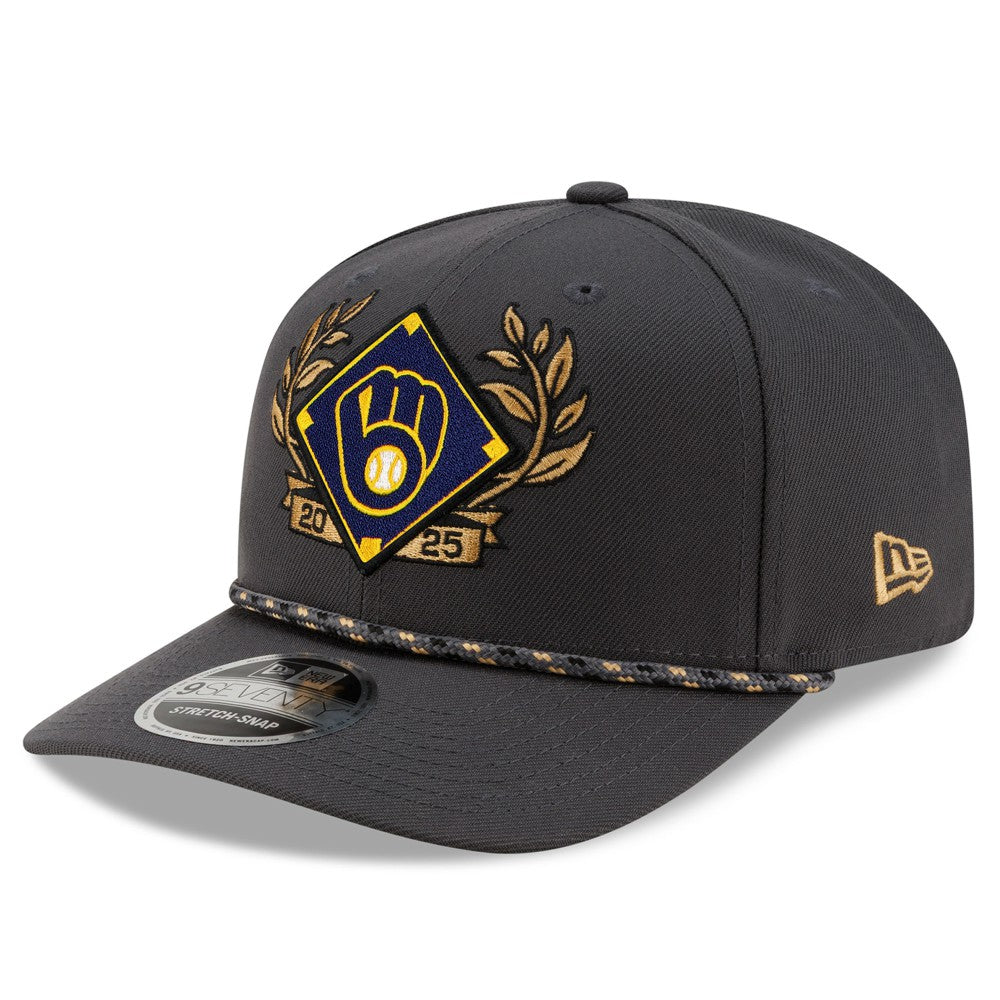 MLB Milwaukee Brewers New Era 2025 National League Division Series Champions 9SEVENTY Adjustable Hat