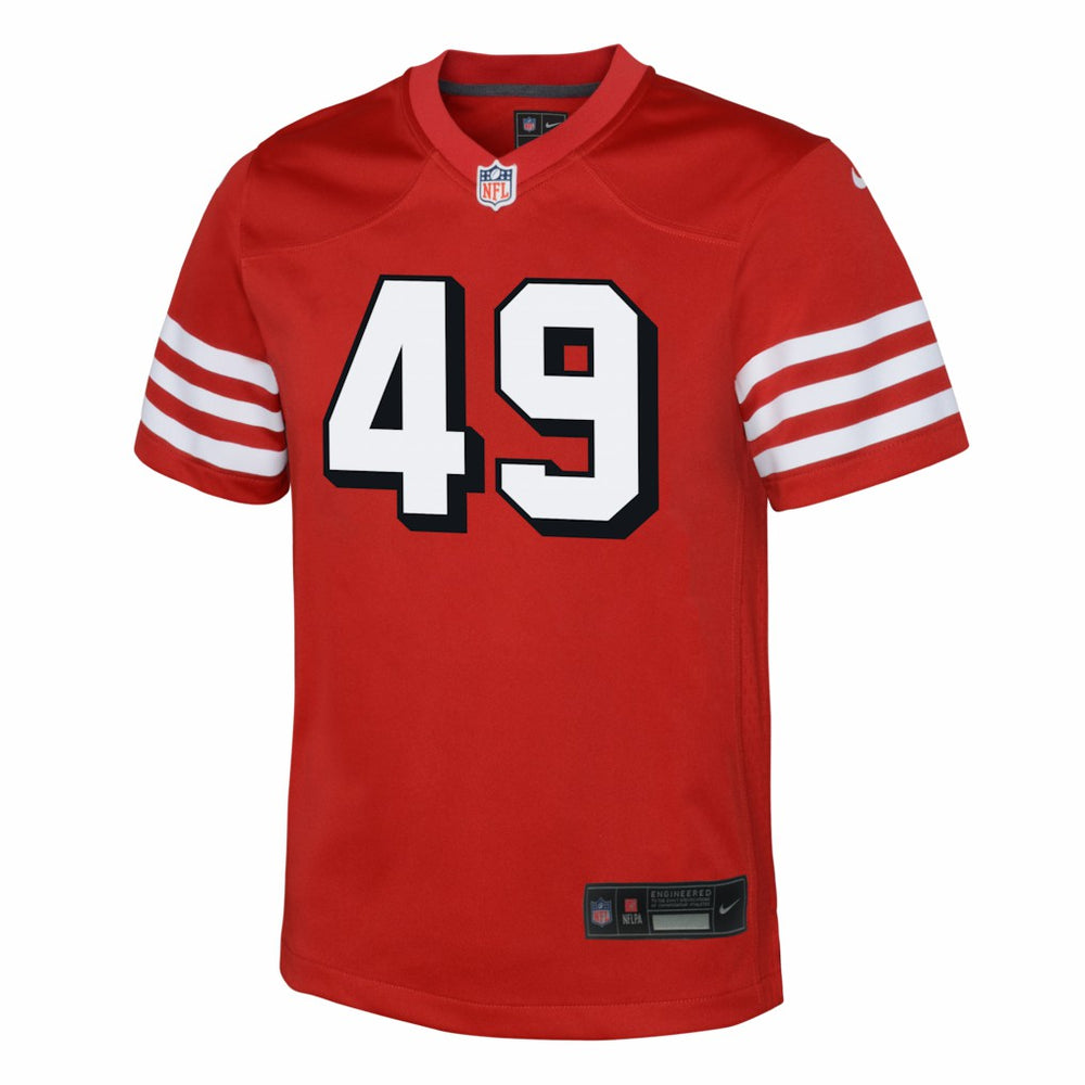The Faithful  Youth Alternate 2 Game Jersey - San Francisco 49ers