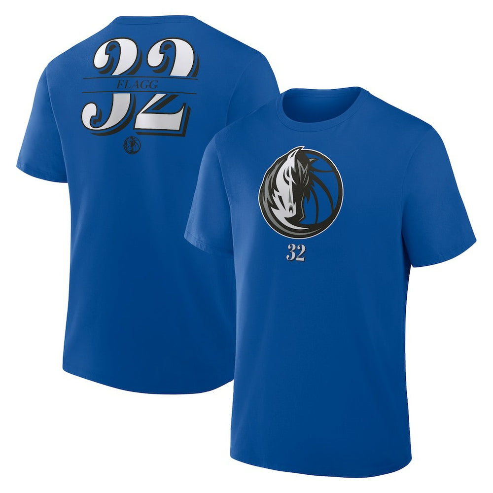 NBA Cooper Flagg Dallas Mavericks In The Paint Name & Number T-Shirt sale