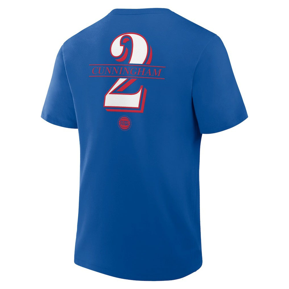 NBA Cade Cunningham Detroit Pistons In The Paint Name & Number T-Shirt sale